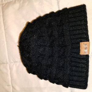 C.C Black Beanie